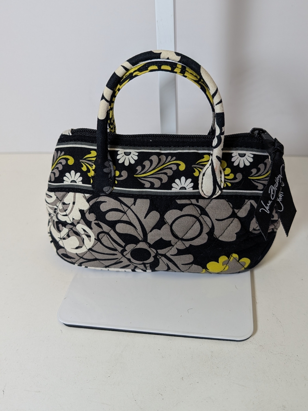Vera Bradley Caitlyn Small Bag Mini Handbag - Retired Baroque Pattern